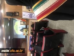 برگزاری مراسم چهارمین سالگرد شهیدحاج قاسم سلیمانی با همکاری مرکز آموزش عالی عترت واوان به میزبانی مرکزآموزش عالی شهدای که 2