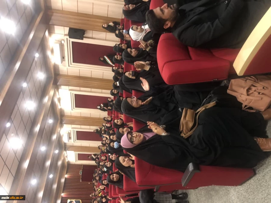 برگزاری مراسم چهارمین سالگرد شهیدحاج قاسم سلیمانی با همکاری مرکز آموزش عالی عترت واوان به میزبانی مرکزآموزش عالی شهدای که 5