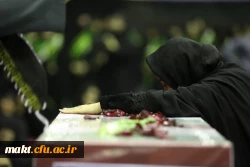 مراسم وداع با پیکر مطهر دانشجومعلم شهید خانم فائزه رحیمی 3