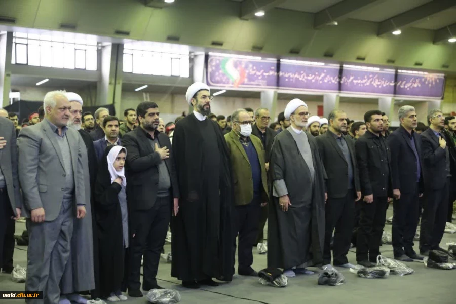 مراسم وداع با پیکر مطهر دانشجومعلم شهید خانم فائزه رحیمی 9