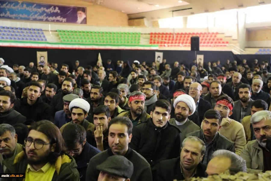 مراسم وداع با پیکر مطهر دانشجومعلم شهیده خانم فائزه رحیمی 5