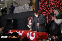 مراسم وداع با پیکر مطهر دانشجومعلم شهیده خانم فائزه رحیمی 7