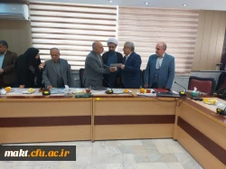 مراسم تکریم و معارفه سرپرست مرکز شهدای مکه 
  2