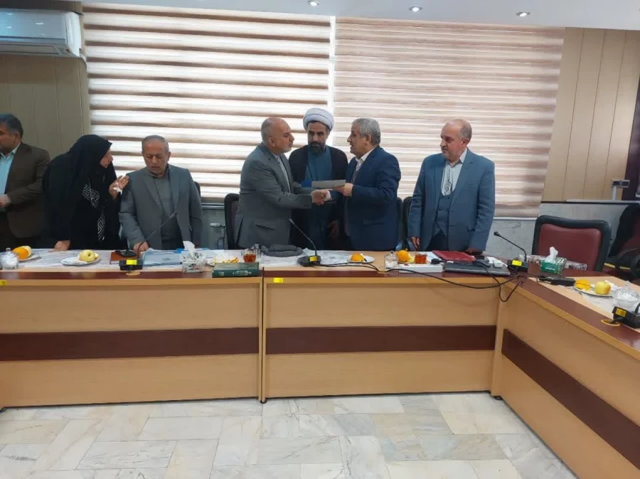 مراسم تکریم و معارفه سرپرست مرکز شهدای مکه 
  2