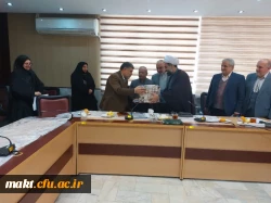 مراسم تکریم و معارفه سرپرست مرکز شهدای مکه 
  2