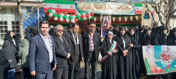 حضور اساتید، همکاران و دانشجومعلمان گرامی مرکز در غرفه انقلاب دانشگاه فرهنگیان استان تهران در چهل و پنجمین جشن شکوهمند پیروزی انقلاب اسلامی مراسم یوم الله۲۲ بهمن 2