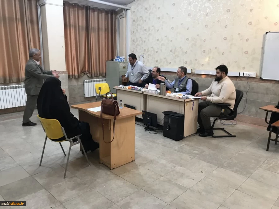 ششمین روز مصاحبه استخدامی و فرآیند ارزیابی تکمیلی دانشگاه فرهنگیان در مرکزآموش عالی شهدای مکه 5