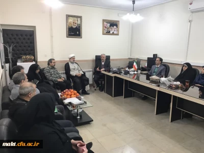 برگزاری مراسم معارفه معاون محترم هماهنگی جناب آقای دکتر علی دلیر در مرکزآموزش عالی شهدای مکه