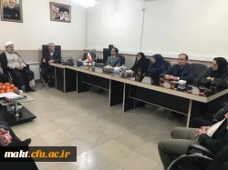 برگزاری مراسم معارفه معاون محترم هماهنگی جناب آقای دکتر علی دلیر در مرکزآموزش عالی شهدای مکه 3