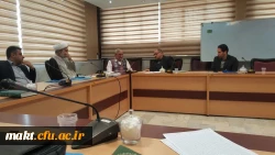 برگزاری اولین نشست شورای مرکز هم اندیشی اساتید و نخبگان دانشگاهی دانشگاه فرهنگیان با حضور اعضاءمدعوین در مرکزآموزش عالی پردیس شهید چمران برگزار شد 2