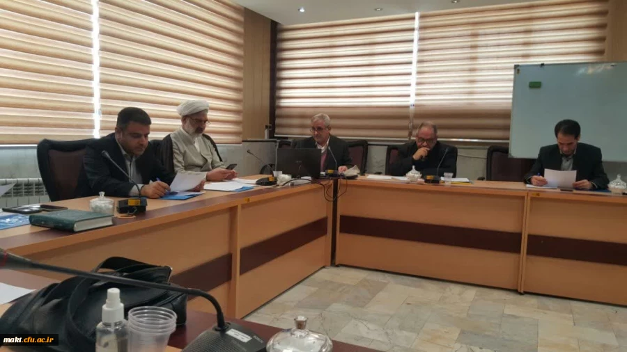 برگزاری اولین نشست شورای مرکز هم اندیشی اساتید و نخبگان دانشگاهی دانشگاه فرهنگیان با حضور اعضاءمدعوین در مرکزآموزش عالی پردیس شهید چمران برگزار شد 3