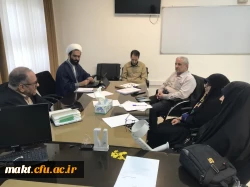 اولین جلسه کارگروه ارزیابی و نیاز سنجی مرکزهم اندیشی اعضائ شورای هم اندیشی استادان دانشگاه فرهنگیان استان تهران 4