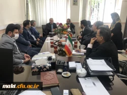 بازدید شهرداری محترم منطقه 7 و هئیت همراه از مرکزآموزش عالی شهدای مکه  2