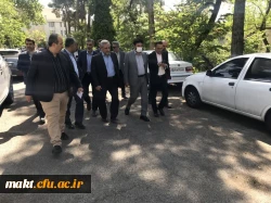 بازدید شهرداری محترم منطقه 7 و هئیت همراه از مرکزآموزش عالی شهدای مکه  3