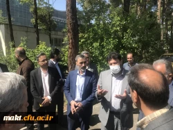 بازدید شهرداری محترم منطقه 7 و هئیت همراه از مرکزآموزش عالی شهدای مکه  4