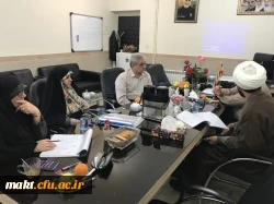 دومین جلسه گارگروه ارزیابی و نیاز سنجی اعضای شورا هم اندیشی استادان دانشگاه فرهنگیان در مرکزآموزش عای شهدای مکه  2