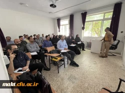 برگزاری کلاسهای مهارت آموزان  جدید به همراه اساتید و کارکنان محترم مرکز آموزش عالی شهدای مکه در روز پنج شنبه مورخ دهم خرداد   7