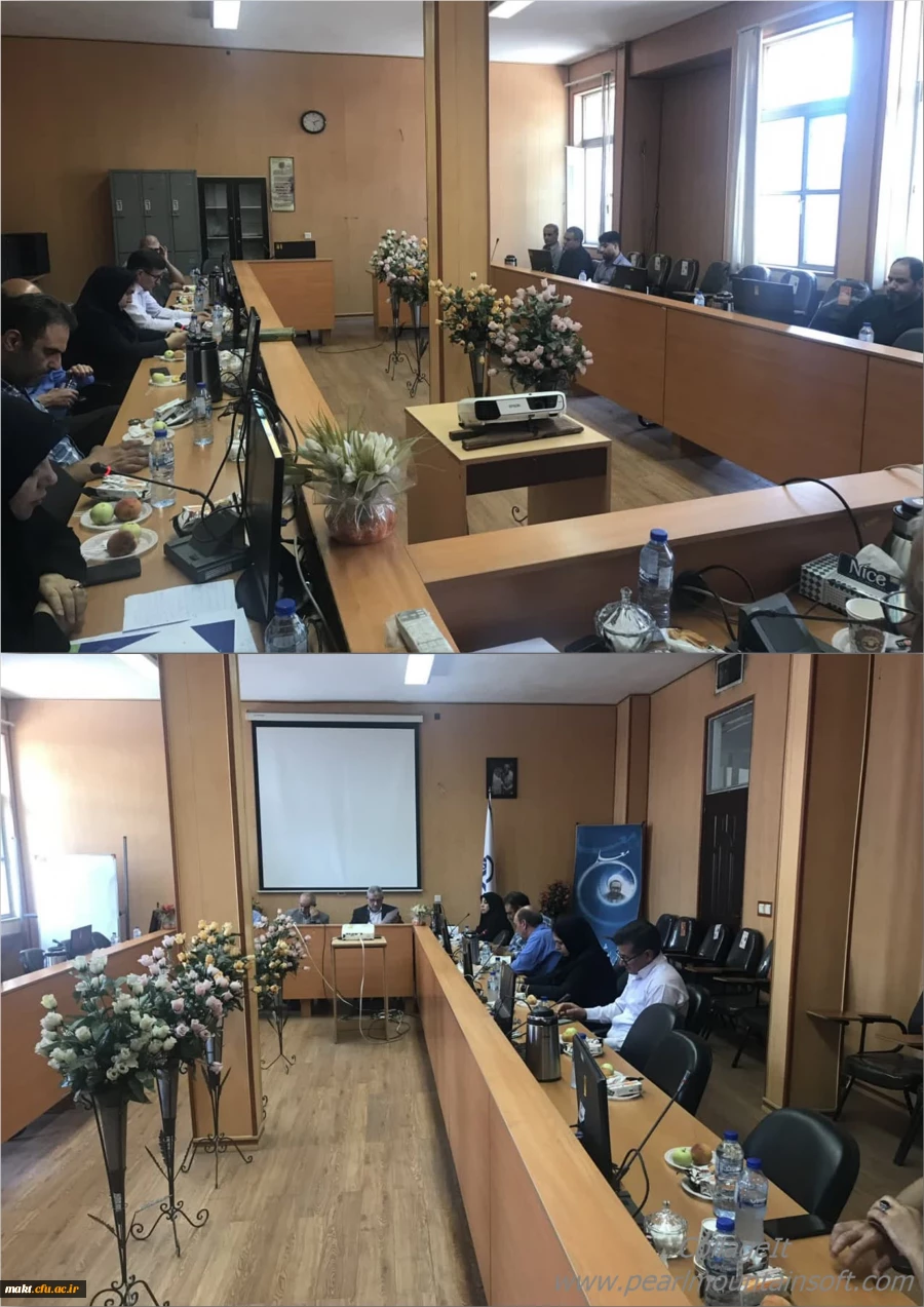 جلسه معاون امور پردیس های استان تهران با همکاران مرکزآموزش عالی شهدای مکه 2