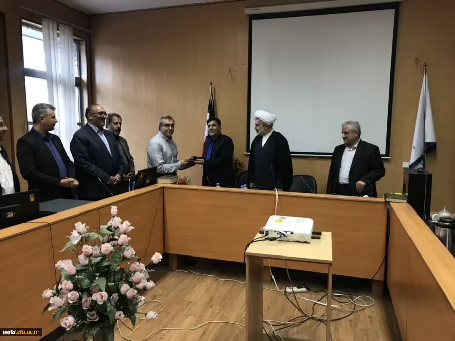 مراسم تکریم و معارفه سرپرست مرکزآموزش عالی شهدای مکه  3