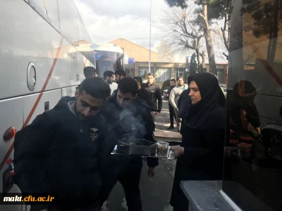 آیین بدرقه اولین گروه راهیان نور