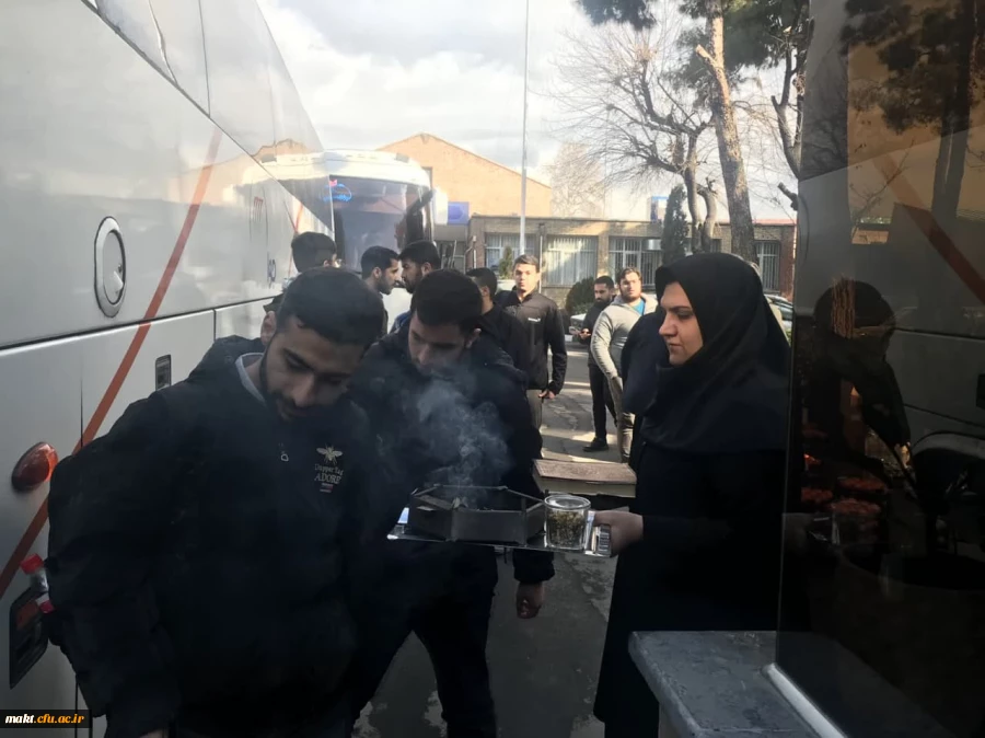 آیین بدرقه اولین گروه راهیان نور 2