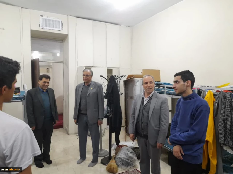 بازدید از سرای دانشجویی مرکز آموزش عالی شهدای مکه 2