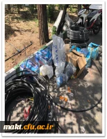 اجرای طرح نوین آبیاری و کاشت گل برای زیباسازی محوطه مرکزآموزش عالی شهدای مکه 5