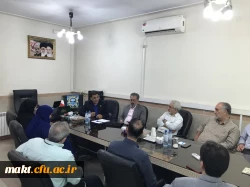 جلسه کارگروه مشورتی با هدف طراحی سردر جدید دانشگاه فرهنگیان در مرکزآموزش عالی شهدای مکه 2