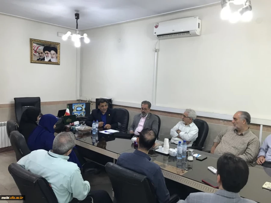 جلسه کارگروه مشورتی با هدف طراحی سردر جدید دانشگاه فرهنگیان در مرکزآموزش عالی شهدای مکه 2