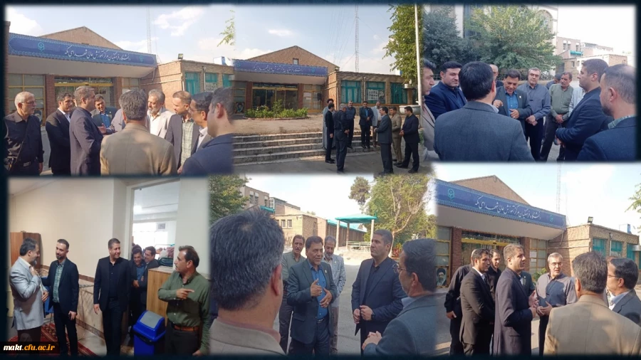 بازدید میدانی مدیرکل آموزش و پرورش شهر تهران از مرکز آموزش عالی شهدای مکه  2