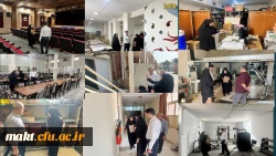 بازدید از بخش های مختلف مرکزآموزش عالی شهدای مکه به مناسبت آغاز سال تحصیلی جدید 2