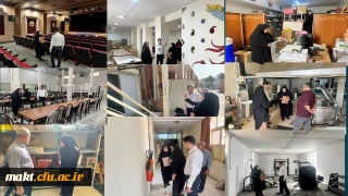 بازدید از بخش های مختلف مرکزآموزش عالی شهدای مکه به مناسبت آغاز سال تحصیلی جدید