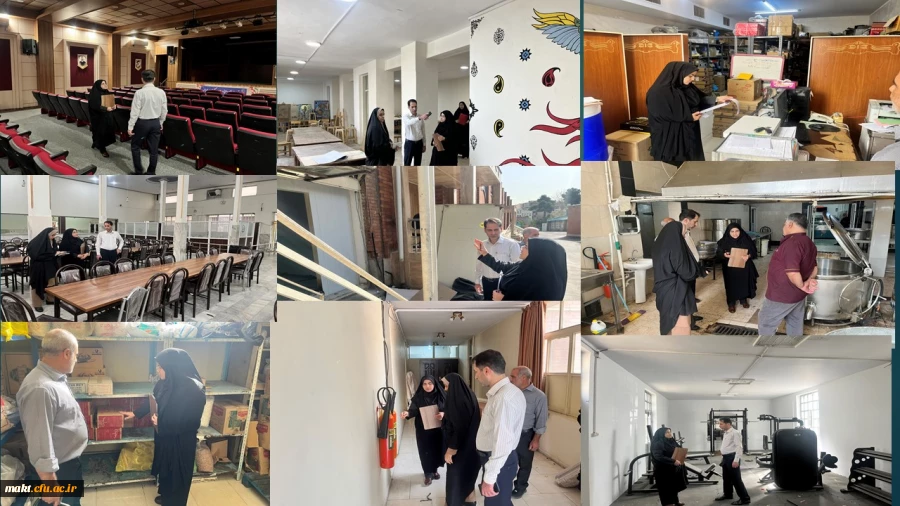 بازدید از بخش های مختلف مرکزآموزش عالی شهدای مکه به مناسبت آغاز سال تحصیلی جدید 2