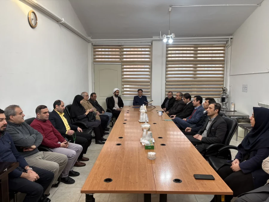 جلسه معارفه آقای دکتر  وحید نقدی دورباطی بعنوان رئیس دانشکده علوم اجتماعی و هنر  دانشگاه فرهنگیان استان تهران 3